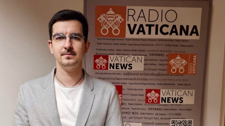 Teolog i student kanonskog prava u Rimu Ilija Jurić (Foto: Vatican Media)