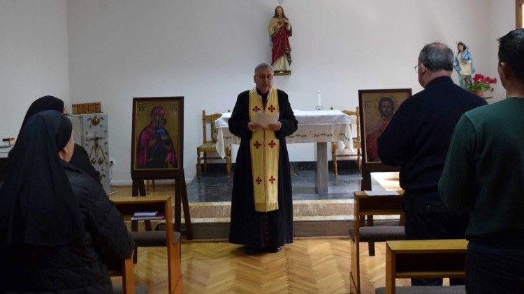 2024.02.24 Bishop Stoyanov prayed for peace in Ukraine - Nord Macedonia