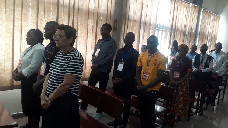 Delegados ao 40° Conselho Geral da Caritas Angola, na diocese de Viana