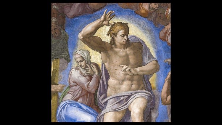 Michelangelo Buonarroti, Gjykimi i fundit, Kapela Sistine © Muzetë e Vatikanit