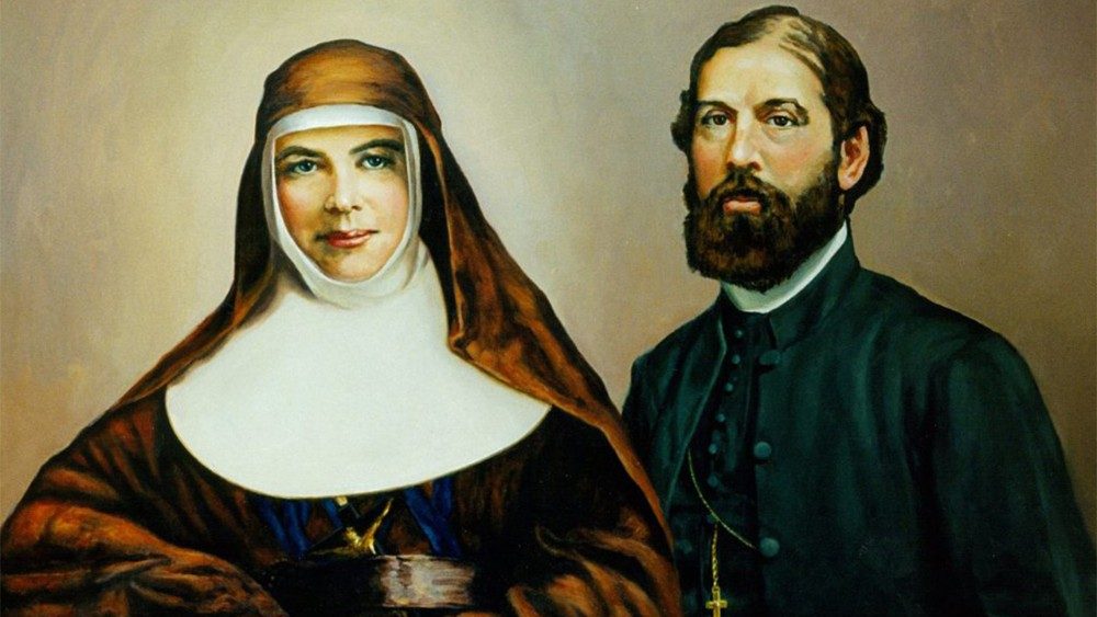 Santa Mary MacKillop y padre Julian Tenison Woods