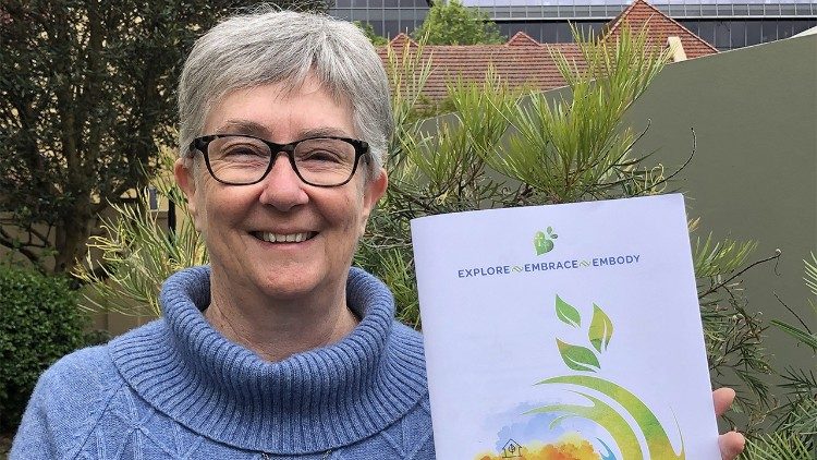 Suor Mary Ellen O’Donoghue, membro del comitato per il piano d’azione Laudato si’ e del team direttivo congregazionale delle Suore di San Giuseppe del Sacro Cuore