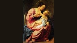 Nossa Senhora com o Menino Jesus - Artemisia Gentileschi (Vatican Media)
