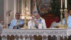 Misa presidida por Mons. Peña Parra, sustituto de la Secretaría de Estado, con motivo de la Jornada de Oración por la Paz y la Justicia en Panamá (6-1-2024)