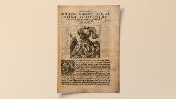 Opera 'De obsidione... Scodrensi' di don Marin Barleti (L'Assedio di Scutari del 1478) pubblicata nel 1504