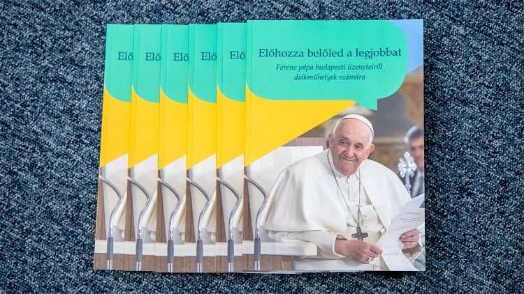 A Piarista Rend Magyar Tartománya által kiadott munkafüzet Ferenc pápa magyarországi beszédeit dolgozza föl