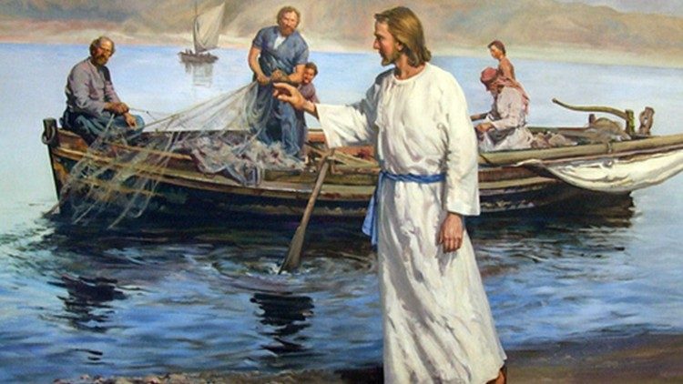Исус призовава първите ученици