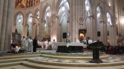 El 12 de enero se ha celebrado en la Catedral de Santa María de la Almudena, Madrid (España) la eucaristía de acción de gracias por el centenario de la aprobación pontificia de la Institución Teresiana