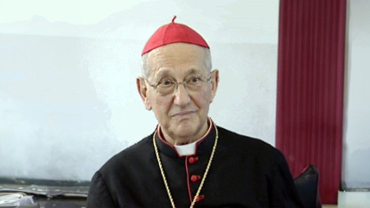 Una foto recente del cardinale Sergio Sebastiani, scomparso all'età di 92 anni