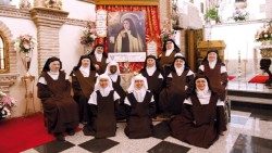 Religiosas del convento del Corazón Eucarístico de Jesús de Ronda, en Málaga, España