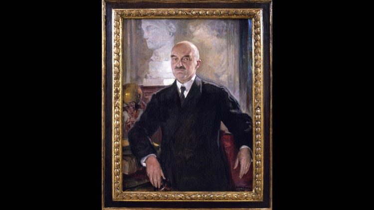  Werner F. Fritz, Portrait of Ludwig Pollak, oil on canvas, 1925 (MR 43776)
