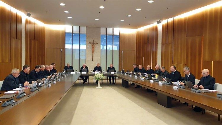 Hrvatski biskupi na izvanrednom zasjedanju 22. siječnja u Zagrebu (Foto: TU HBK)