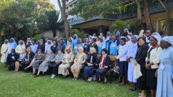Účastnice konference pořádané Iniciativou katolických sester působící při Hiltonově nadaci 