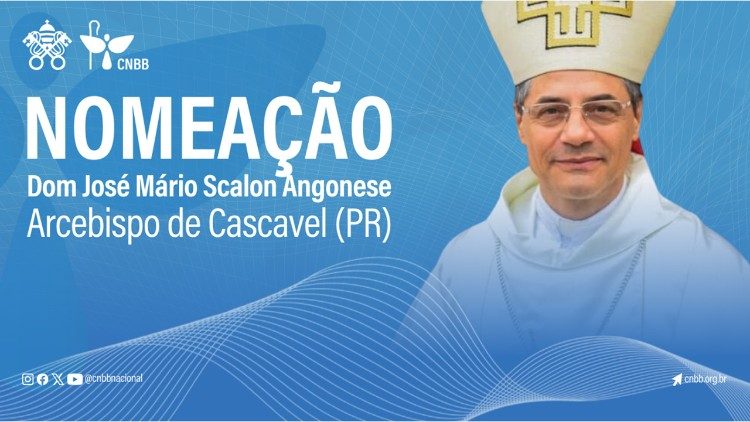 
                    Papa nomeia dom José Mário Scalon Angonese arcebispo de Cascavel 
                