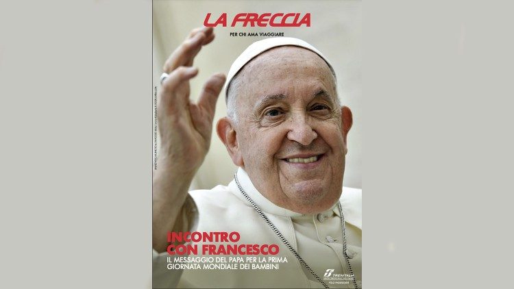 La portada de la revista "La Freccia" con la entrevista al Papa Francisco