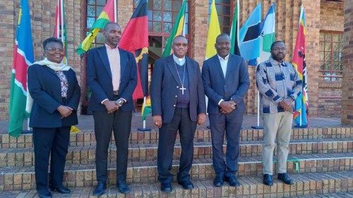 Some delegates of the IMBISA Justice and Peace Commissions' meeting