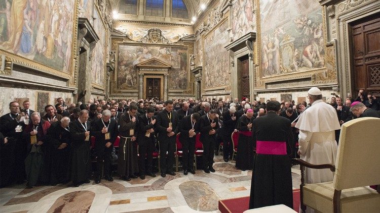 L'incontro del Papa con i Missionari della Misericordia (2015)