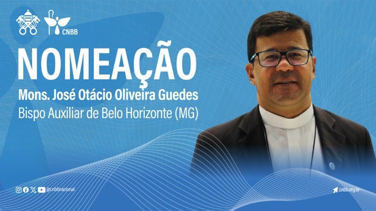Pe. José Otácio Oliveira Guedes é novo bispo auxiliar de Belo Horizonte