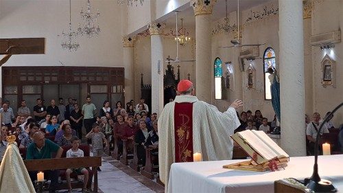 „Bei Ihnen sein“: Jerusalemer Kardinal Pizzaballa in Gaza