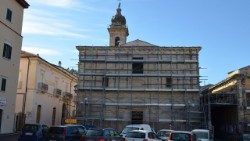 Una delle chiese della diocesi di Sulmona-Valva distrutte dal terremoto del 2009