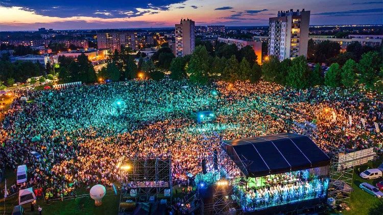 Le concert de louange à Rzeszow le 30 mai 2024. 