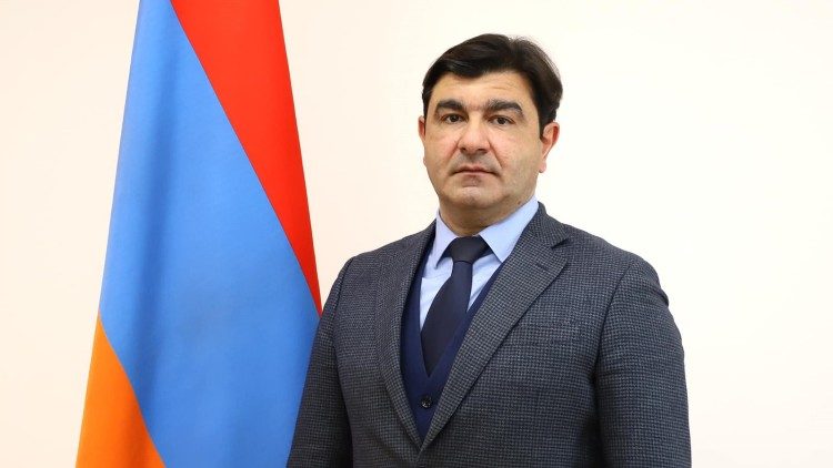 2024.03.02 Boris Sahakyan nominato nuovo ambasciatore Armenia presso Santa Sede