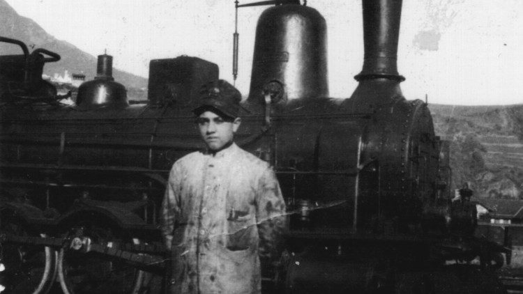 Espedito Senatore, uno dei macchinisti del Treno 8017 (Archivio Barneschi)