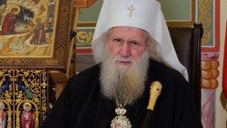 O Patriarca Neofit da Igreja Ortodoxa Búlgara