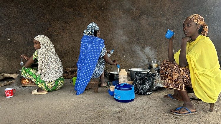 Kitchen in the hospital in Ngaoundal