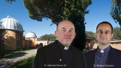 Der Jesuit Gabriele Gionti und der Priester Matteo Galaverni forschen bei der  Vatikan-Sternwarte in Castelgandolfo