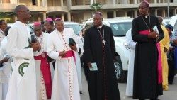 Some of the Catholic Bishops of the Episcopal Conference of Angola and Sao Tome (CEAST). 