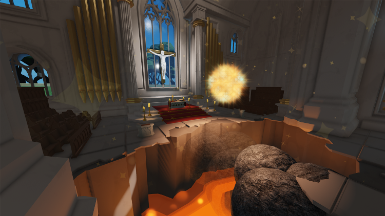 Altar of the Cathedral of the Metaverse