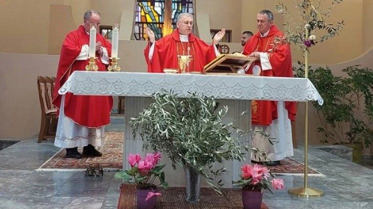 2024.03.24 The Feast of Palms was celebrated in the Skopje Cathedral "Sacred Heart of Jesus"