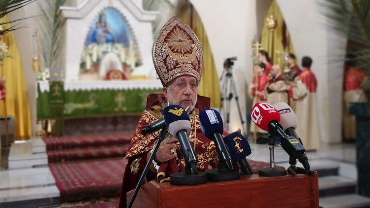 2024.03.24 Messa Domenica delle Palme Patriarca Armeno 