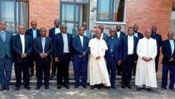 Les évêques membres de l'Association des Conférences des Ordinaires du Rwanda et du Burundi (ACOREB)