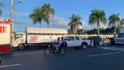"La camiona", así es conocido el vehículo para la deportación de migrantes en República Dominicana