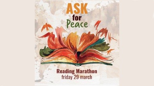 La Maratona di lettura di Economy of Francesco  "Ask for Peace"