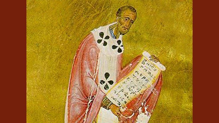 Sv. Janez Damaščan, rokopis iz 13. stoletja.