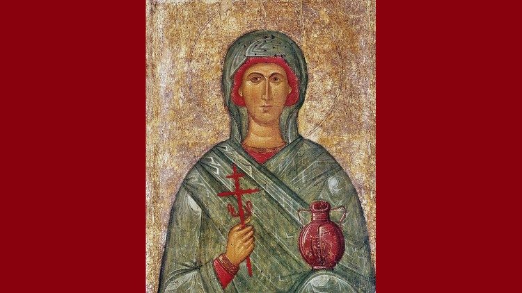 Santa Anastasia, icona russa, sec. XV